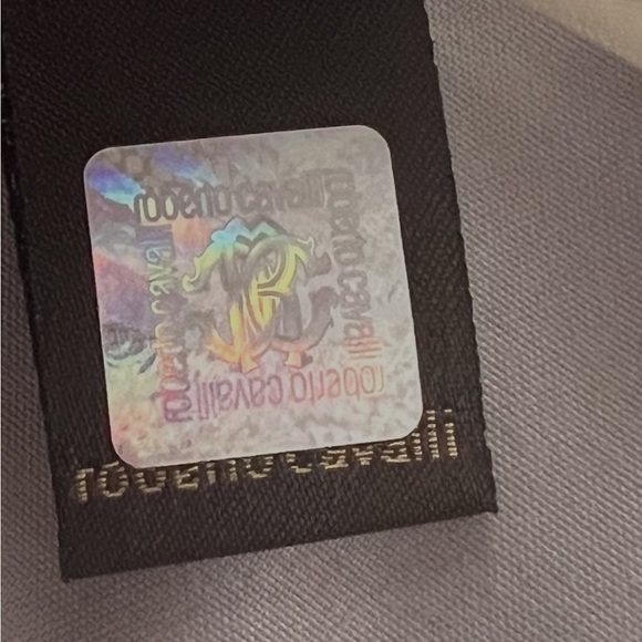 Roberto Cavalli Purple Abstract Floral Sheath Dress – IT 40 (US 4) - Picture 9 of 9